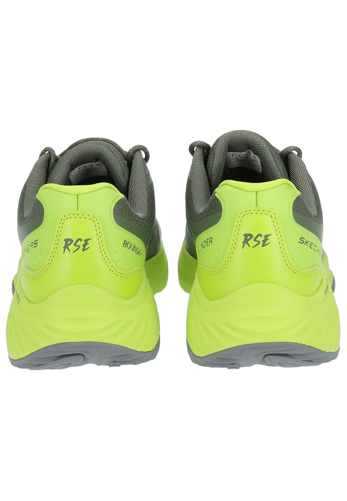 Skechers Sneaker Lederimitat/Textil Olive