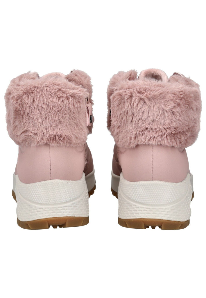 Skechers Sneaker Lederimitat/Textil Pink Warmfutter