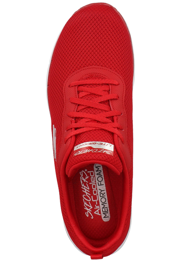 Skechers Sneaker Lederimitat/Textil Rot
