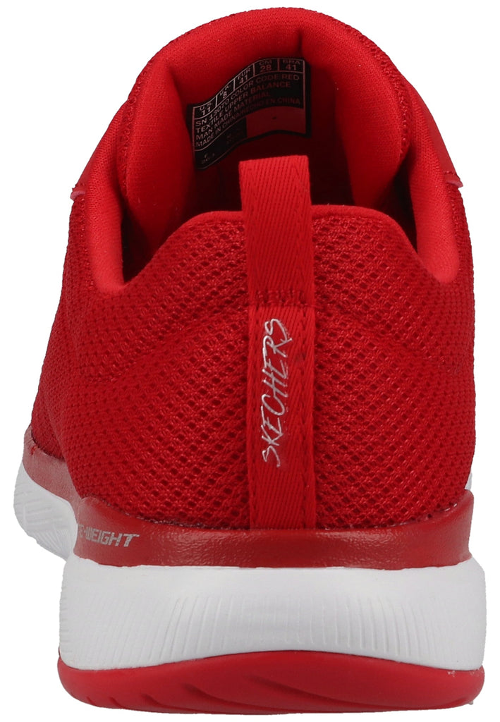 Skechers Sneaker Lederimitat/Textil Rot