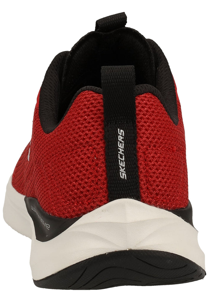 Skechers Sneaker Lederimitat/Textil Rot