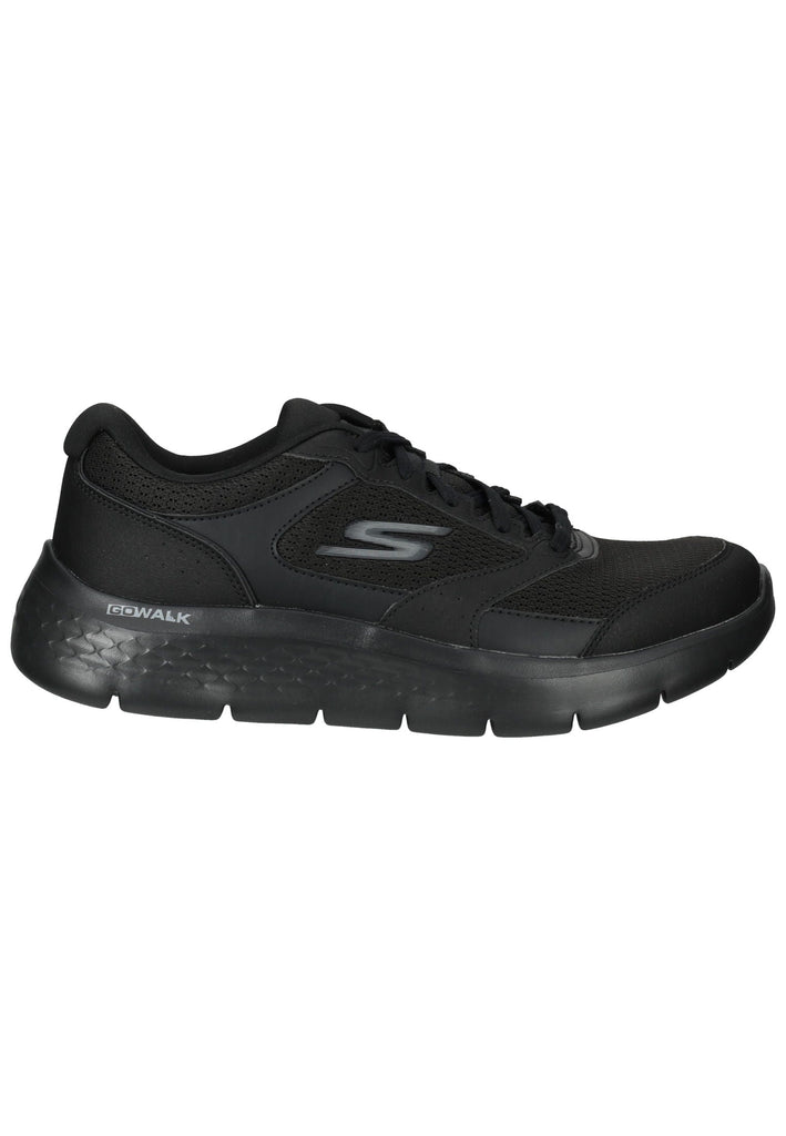 Skechers Sneaker Lederimitat/Textil Schwarz