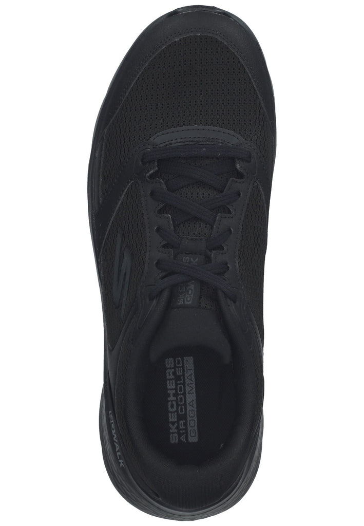 Skechers Sneaker Lederimitat/Textil Schwarz