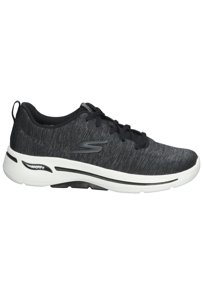 Skechers Sneaker Lederimitat/Textil Schwarz
