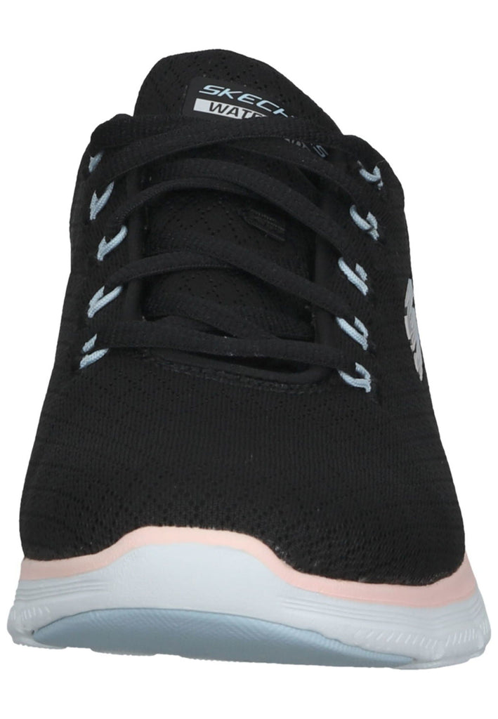Skechers Sneaker Lederimitat/Textil Schwarz