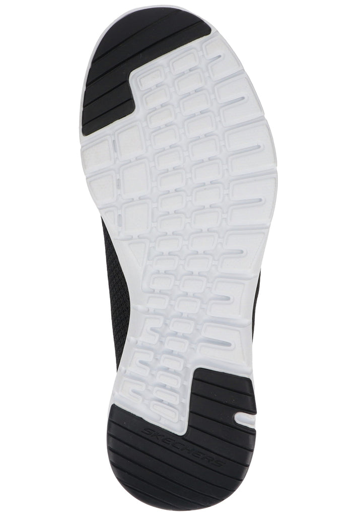 Skechers Sneaker Lederimitat/Textil Schwarz