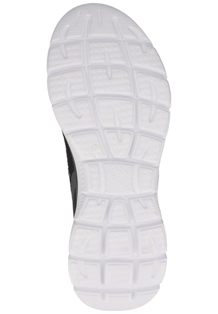 Skechers Sneaker Lederimitat/Textil Schwarz
