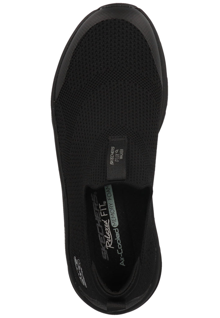 Skechers Sneaker Lederimitat/Textil Schwarz