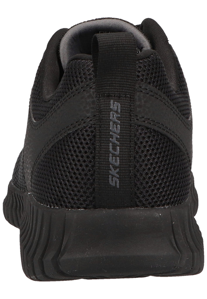 Skechers Sneaker Lederimitat/Textil Schwarz