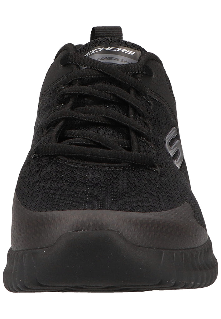 Skechers Sneaker Lederimitat/Textil Schwarz