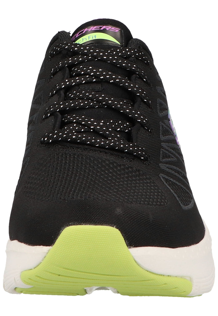Skechers Sneaker Lederimitat/Textil Schwarz