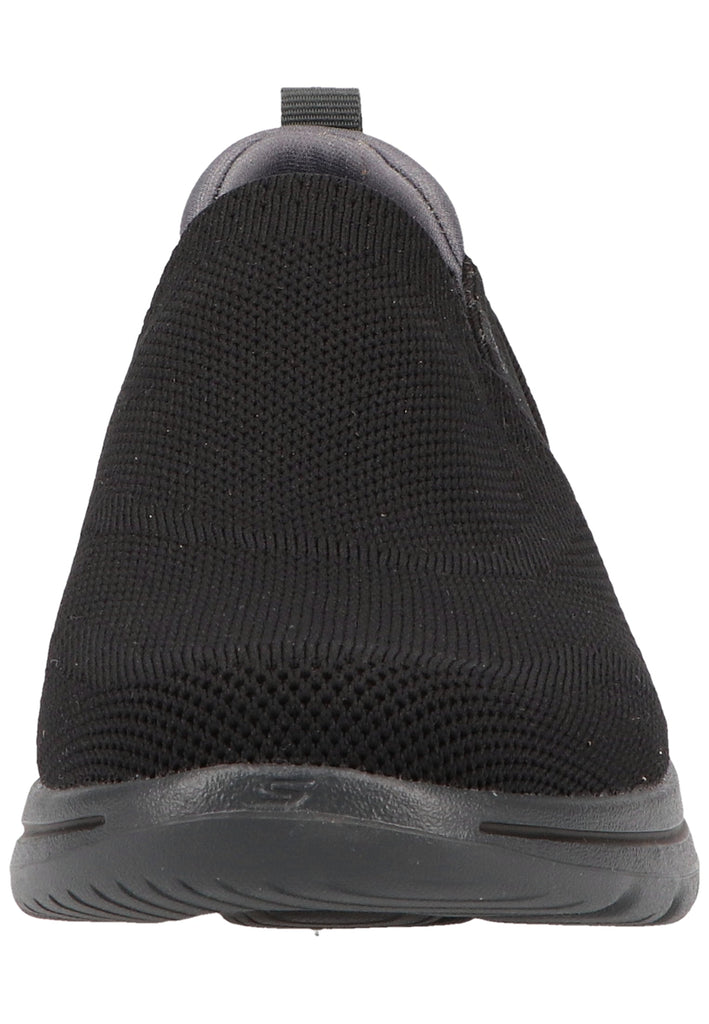 Skechers Sneaker Lederimitat/Textil Schwarz