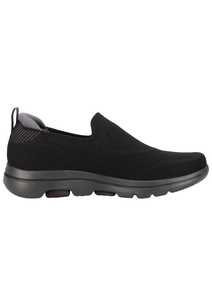 Skechers Sneaker Lederimitat/Textil Schwarz