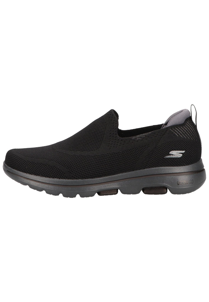 Skechers Sneaker Lederimitat/Textil Schwarz