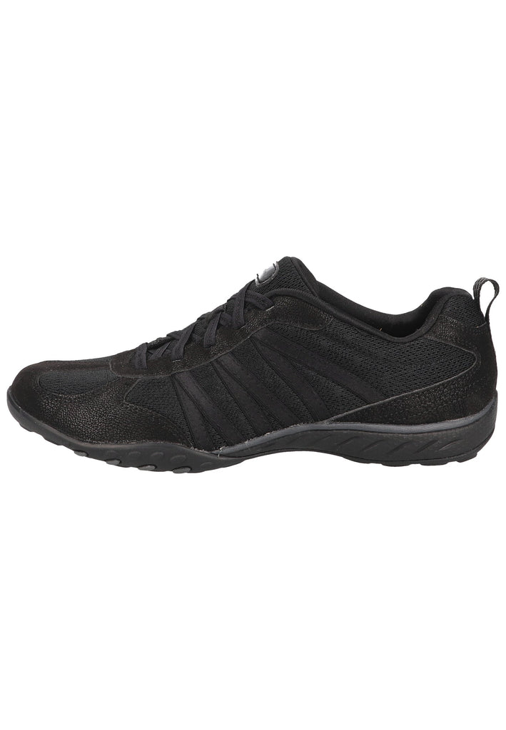 Skechers Sneaker Lederimitat/Textil Schwarz
