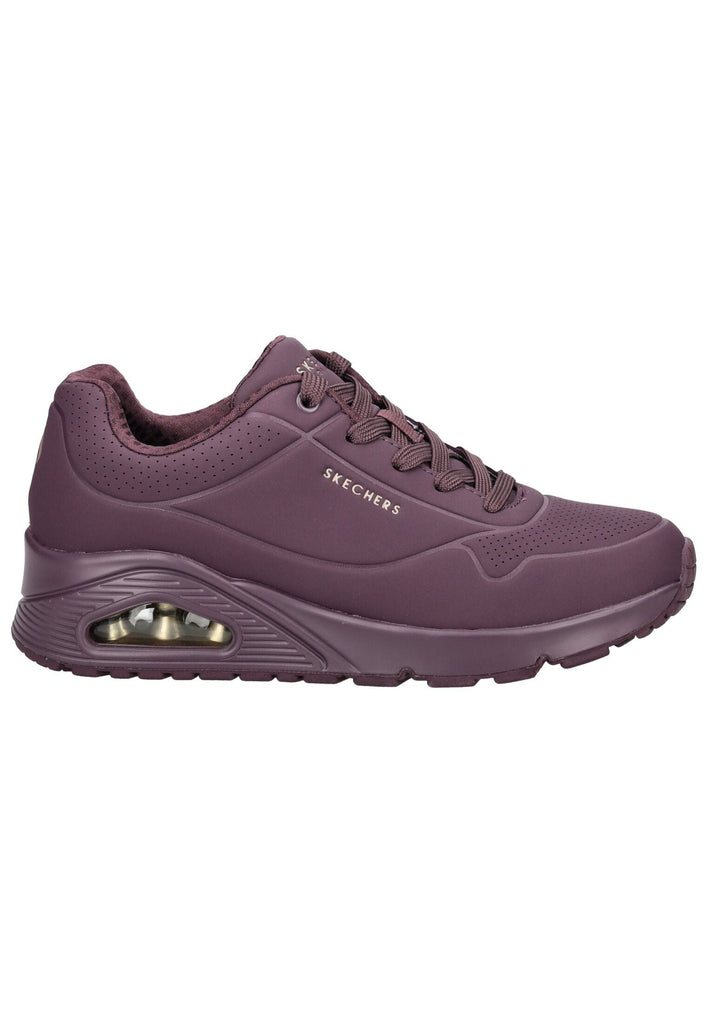 Skechers Sneaker Lederimitat Weinrot