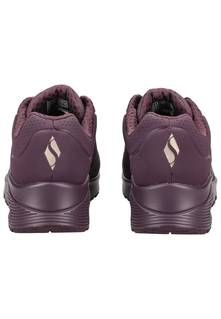 Skechers Sneaker Lederimitat Weinrot