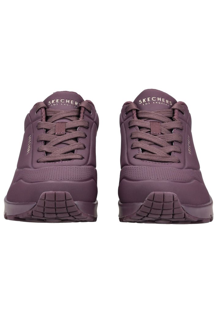 Skechers Sneaker Lederimitat Weinrot