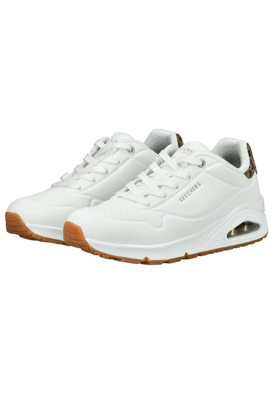 Skechers Sneaker Lederimitat Weiß