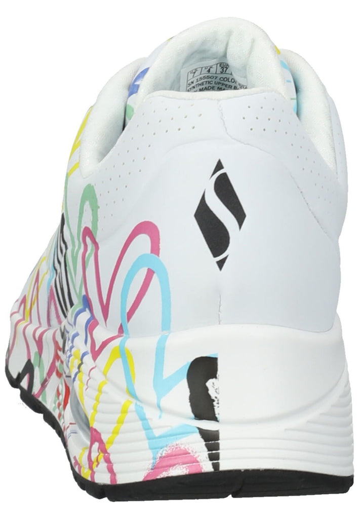 Skechers Sneaker Lederimitat Weiß