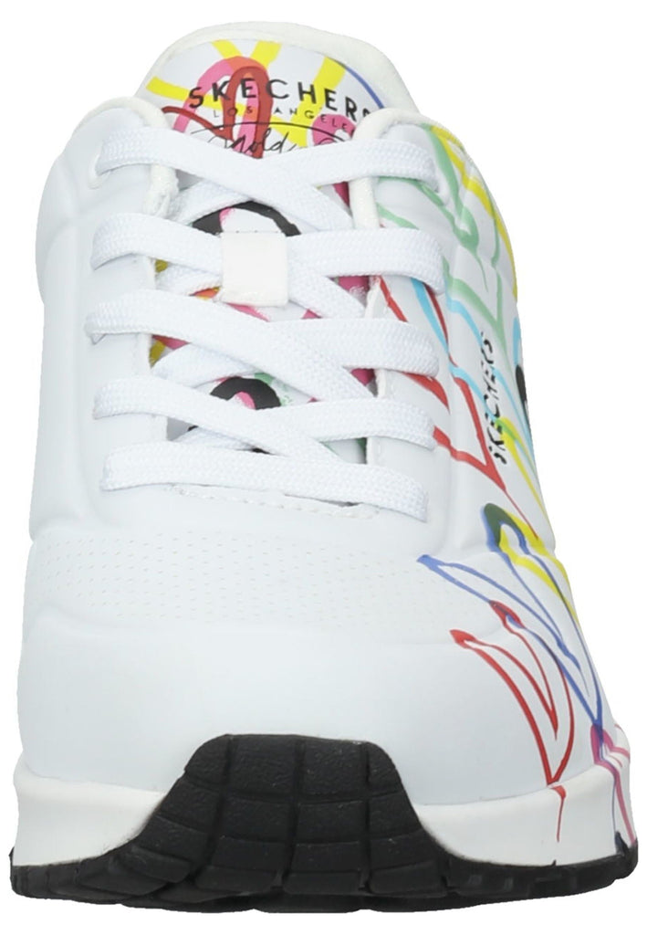 Skechers Sneaker Lederimitat Weiß