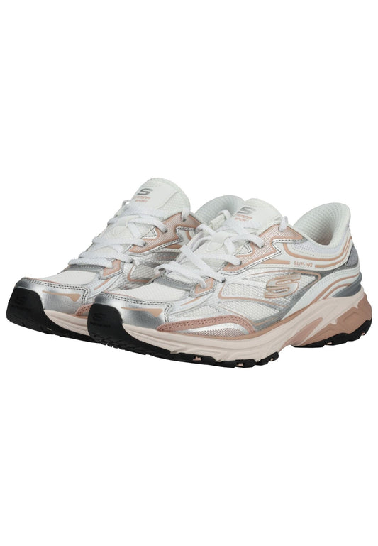 Skechers Sneaker Lederimitat Weiß