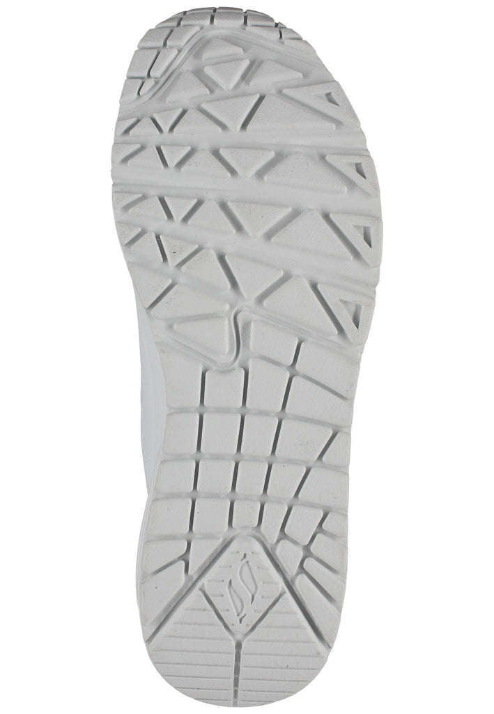 Skechers Sneaker Lederimitat Weiß Kombi