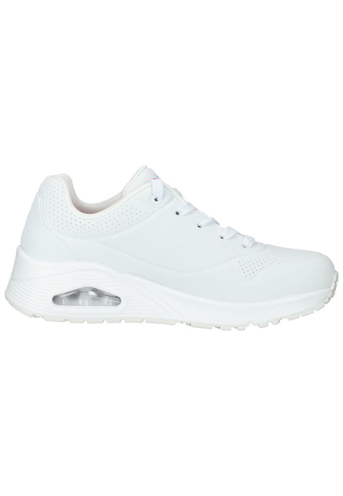 Skechers Sneaker Lederimitat Weiß Kombi