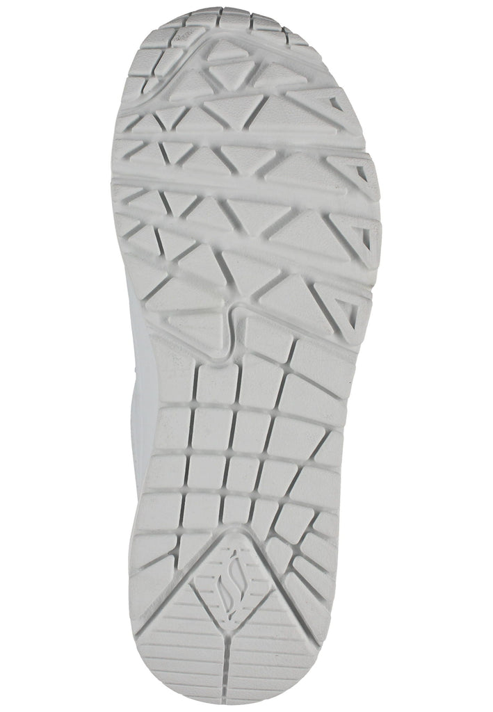 Skechers Sneaker Lederimitat Weiß/Rot