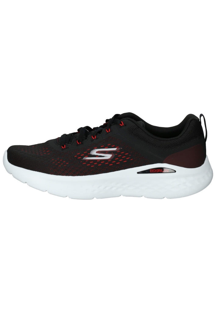 Skechers Sneaker Mesh Schwarz/Rot