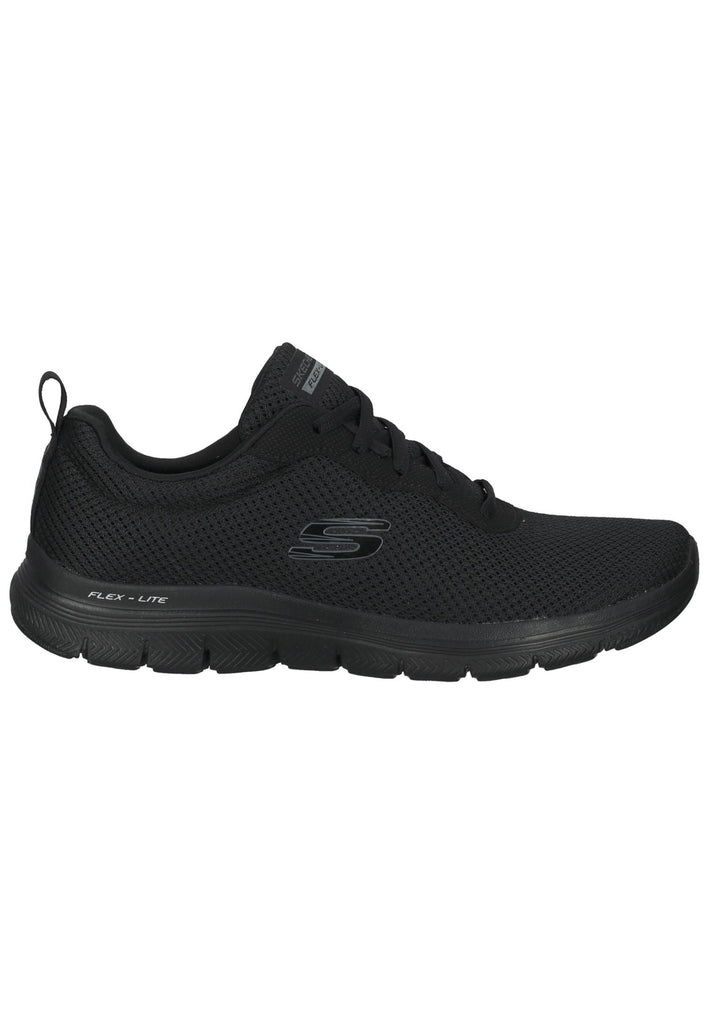 Skechers Sneaker Mesh Schwarz/Schwarz