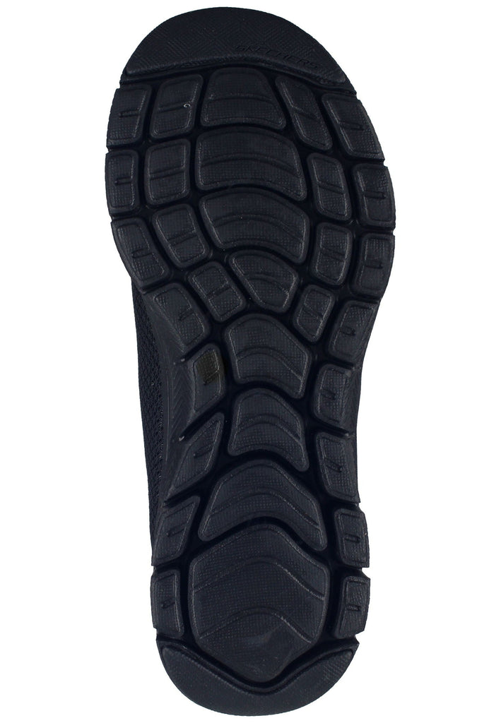 Skechers Sneaker Mesh Schwarz/Schwarz