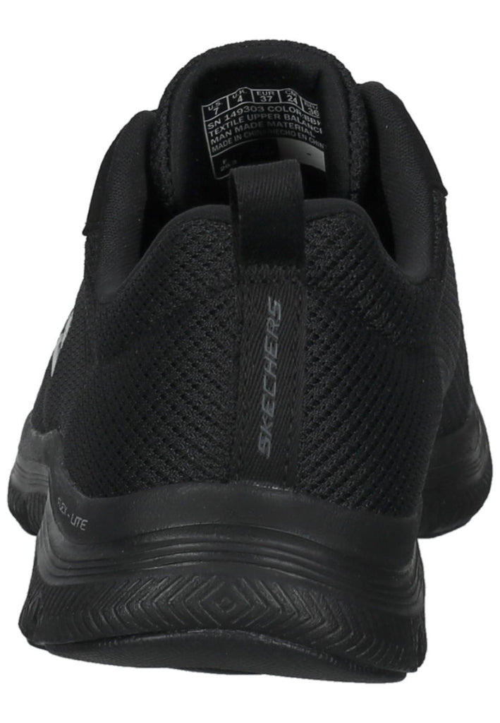 Skechers Sneaker Mesh Schwarz/Schwarz