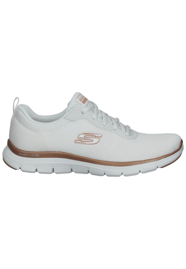 Skechers Sneaker Mesh Weiß/Rosa