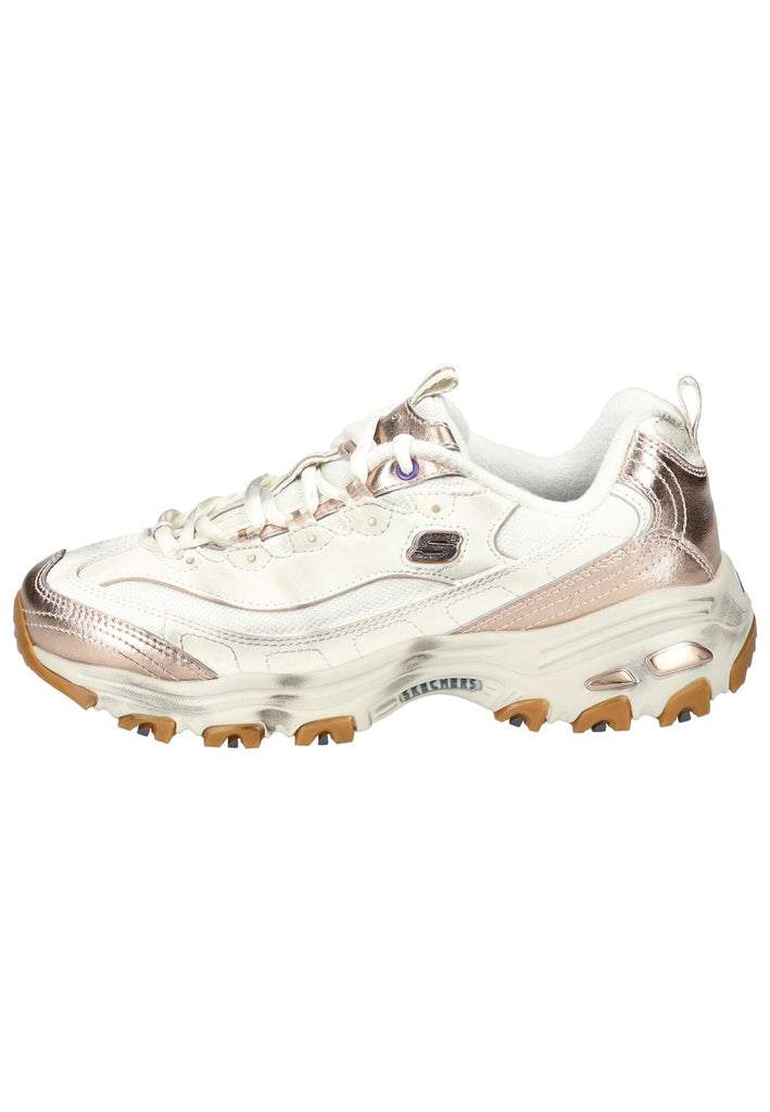 Sneaker Skechers Sneaker Leder Beige