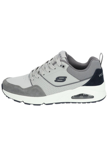 Sneaker Skechers Sneaker Leder/Textil Grau