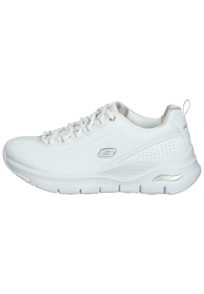 Sneaker Skechers Sneaker Leder Weiß