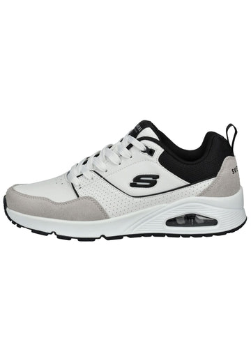 Sneaker Skechers Sneaker Leder Weiß/Schwarz