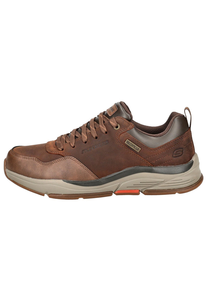 Sneaker Skechers Sneaker Lederimitat Braun