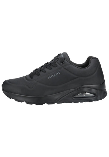 Sneaker Skechers Sneaker Lederimitat Schwarz
