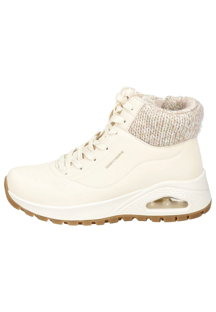 Sneaker Skechers Sneaker Lederimitat/Textil Beige