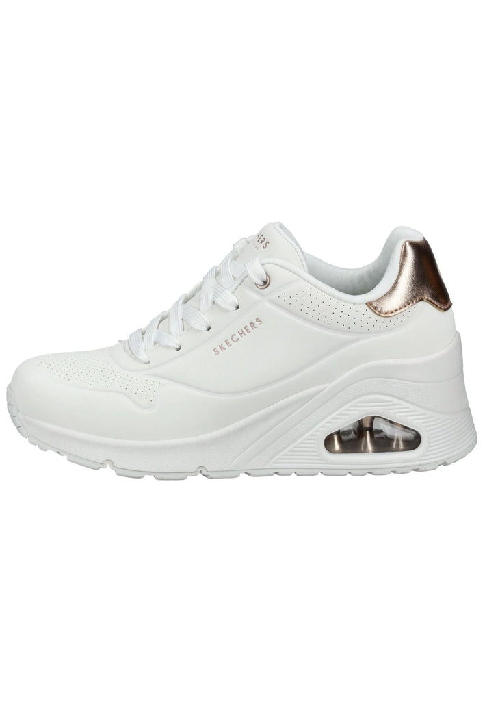 Sneaker Skechers Sneaker Lederimitat Weiß