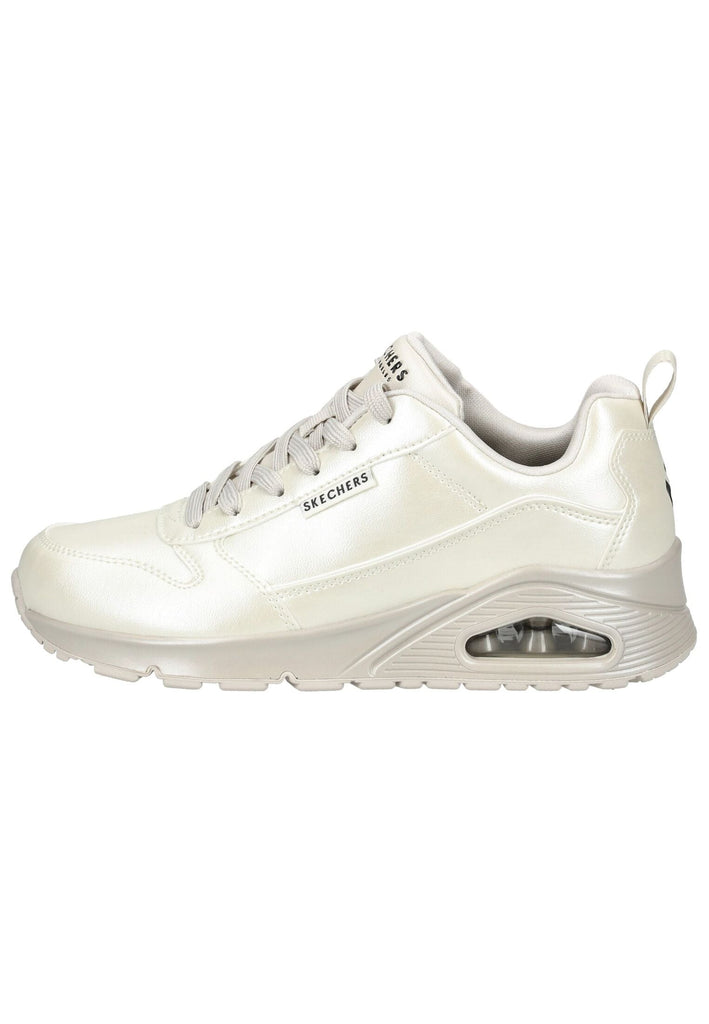 Sneaker Skechers Sneaker Lederimitat Weiß
