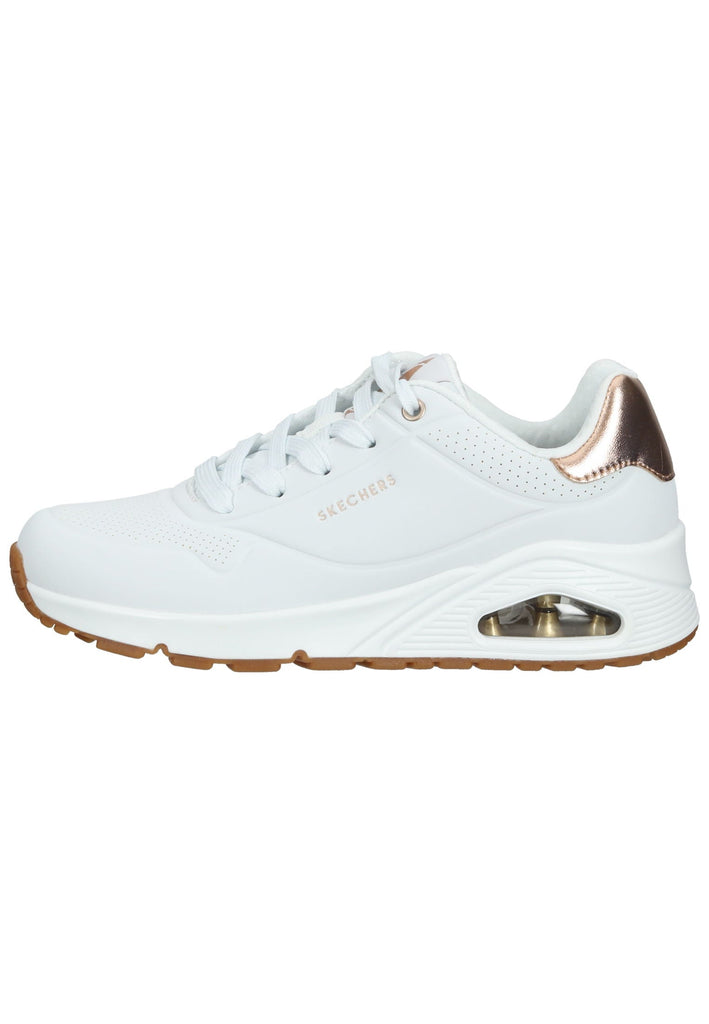 Sneaker Skechers Sneaker Lederimitat Weiß