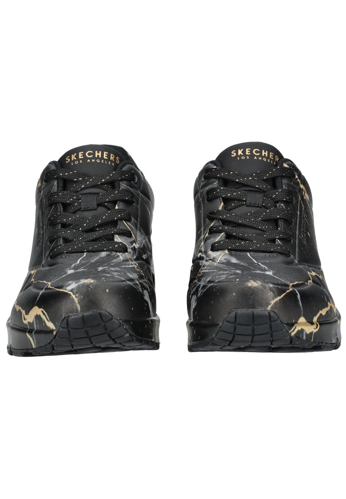 Skechers Sneaker Synthetik Schwarz/Gold