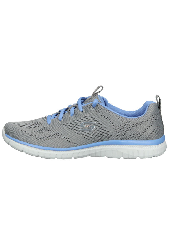 Skechers Sneaker Textil Grau/Blau