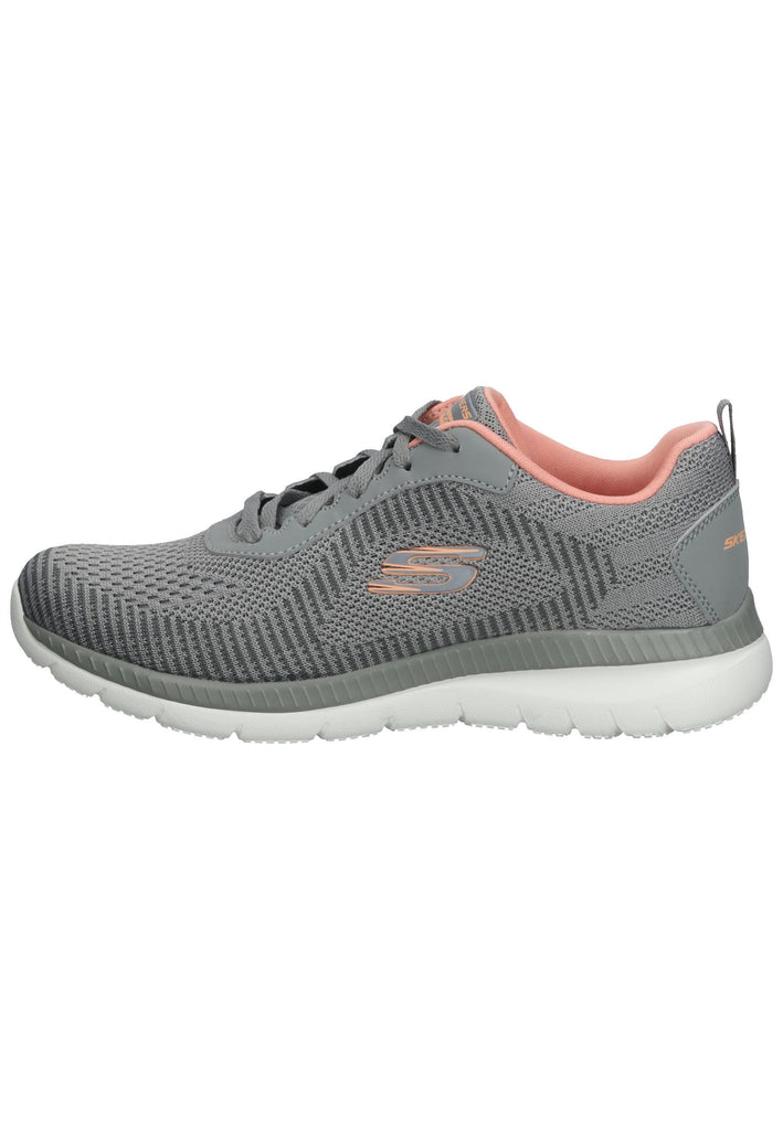 Skechers Sneaker Textil Grau/Pink