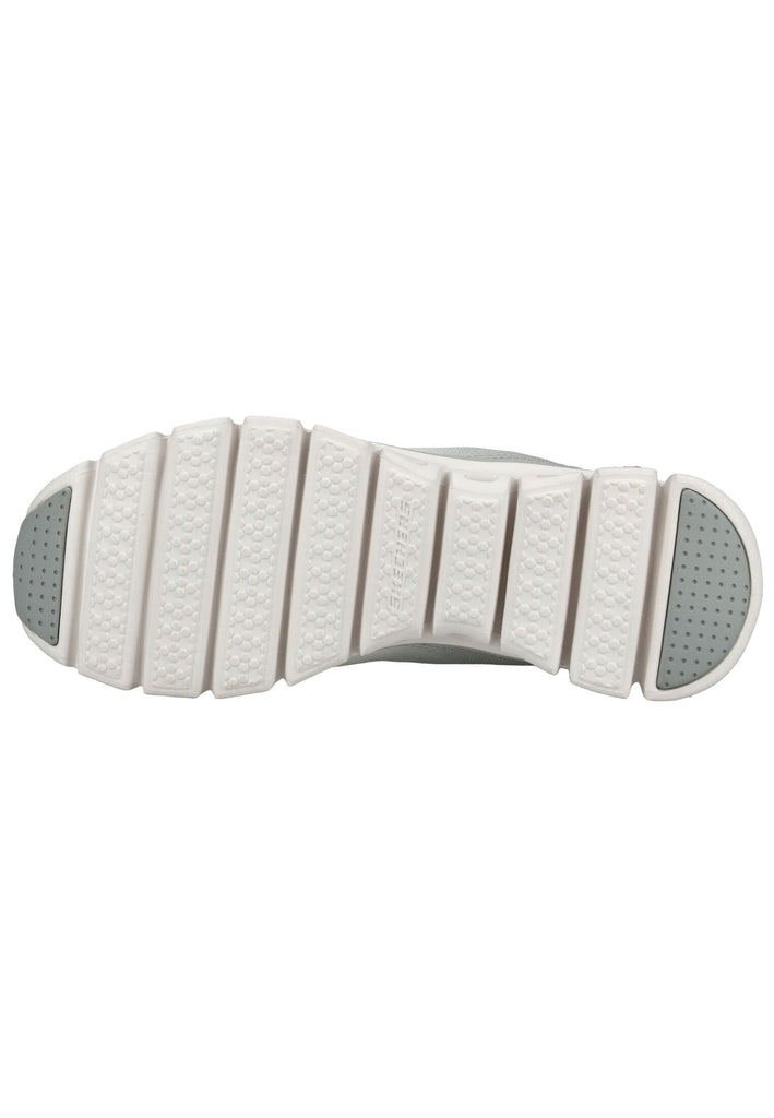 Skechers Sneaker Textil Grau/Weiß