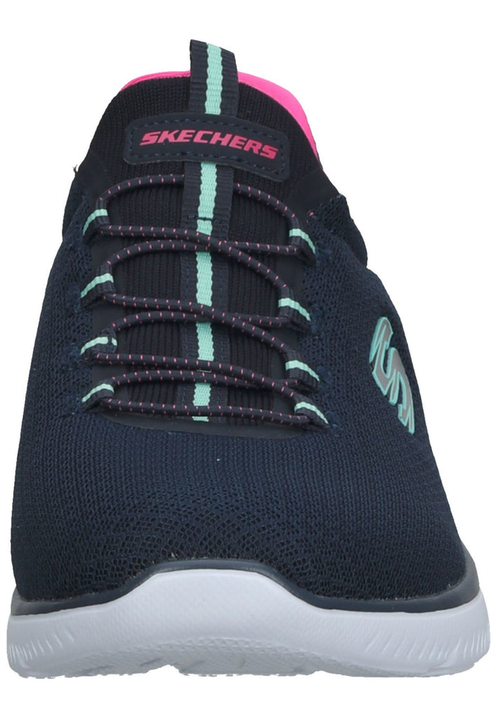 Skechers Sneaker Textil Navy/Pink