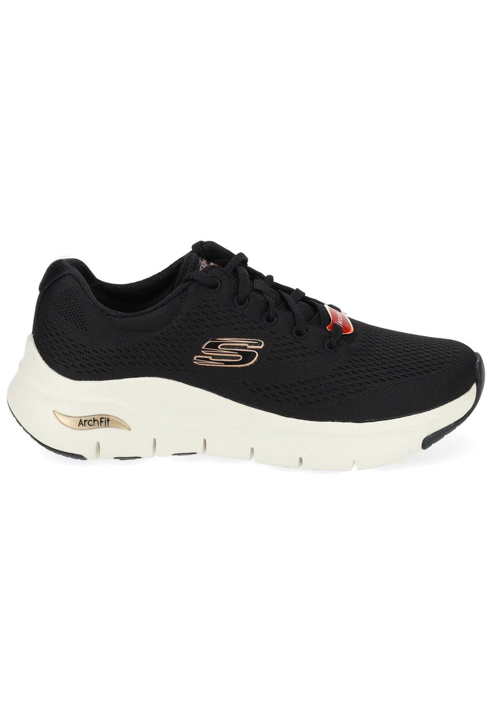 Skechers Sneaker Textil Schwarz